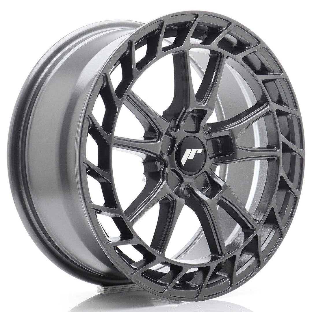 JR45 18x8J ET25-45 Custom PCD Flow Form Hyper Gray