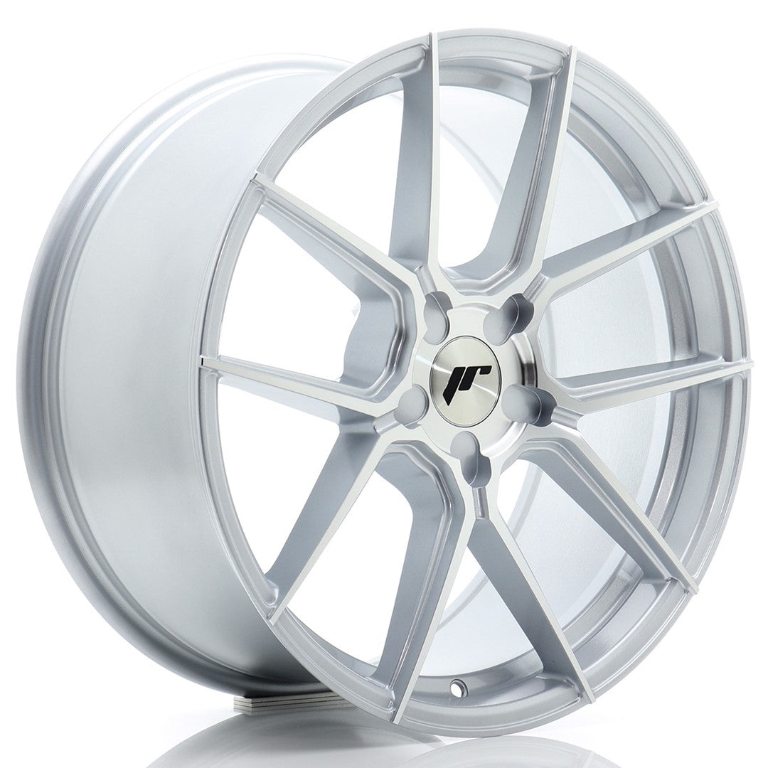JR30 19x8.5 ET25 5x112 Zilver Machined Face