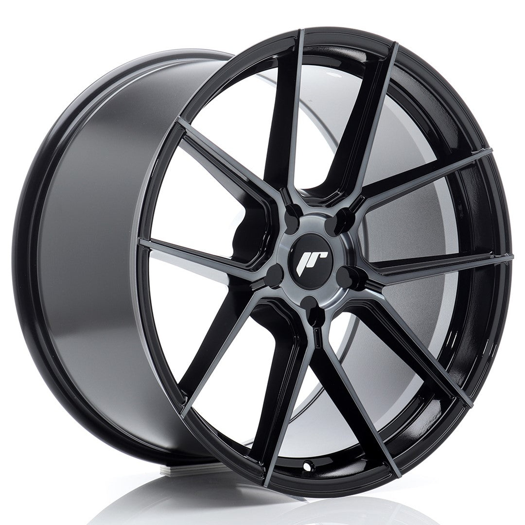 JR30 20x10 ET41 5x120 Zwart Machined Getinte Voorzijde