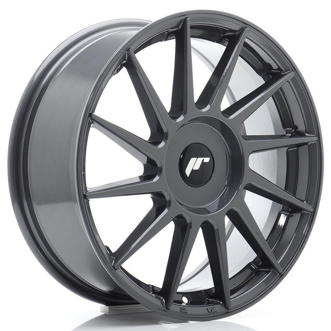 JR22 17x7 ET20-40 PCD personnalisé Hyper gris