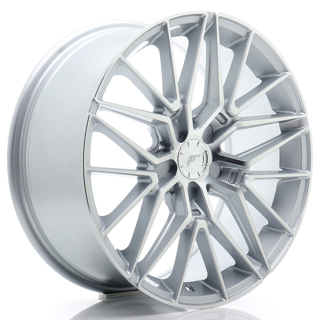 JR38 18x8 ET35 5x114.3 Silver Machined Face