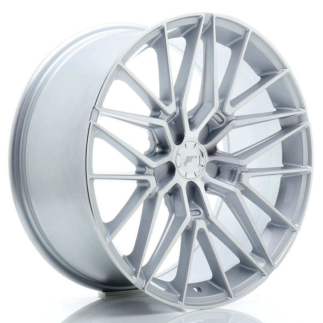 JR38 19x9 ET39 5x112 Zilver Machined Face