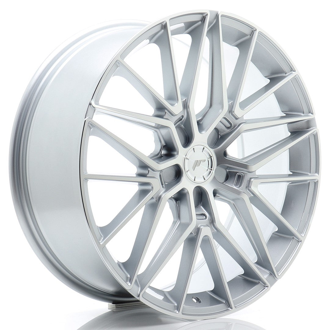 JR38 20x9 ET31 5x114.3 Zilver Machined Face