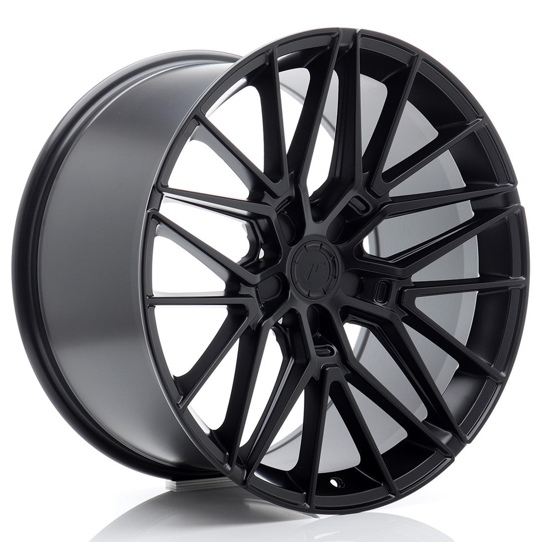 JR38 20x10.5 ET15-45 Aangepaste PCD Plat Zwart