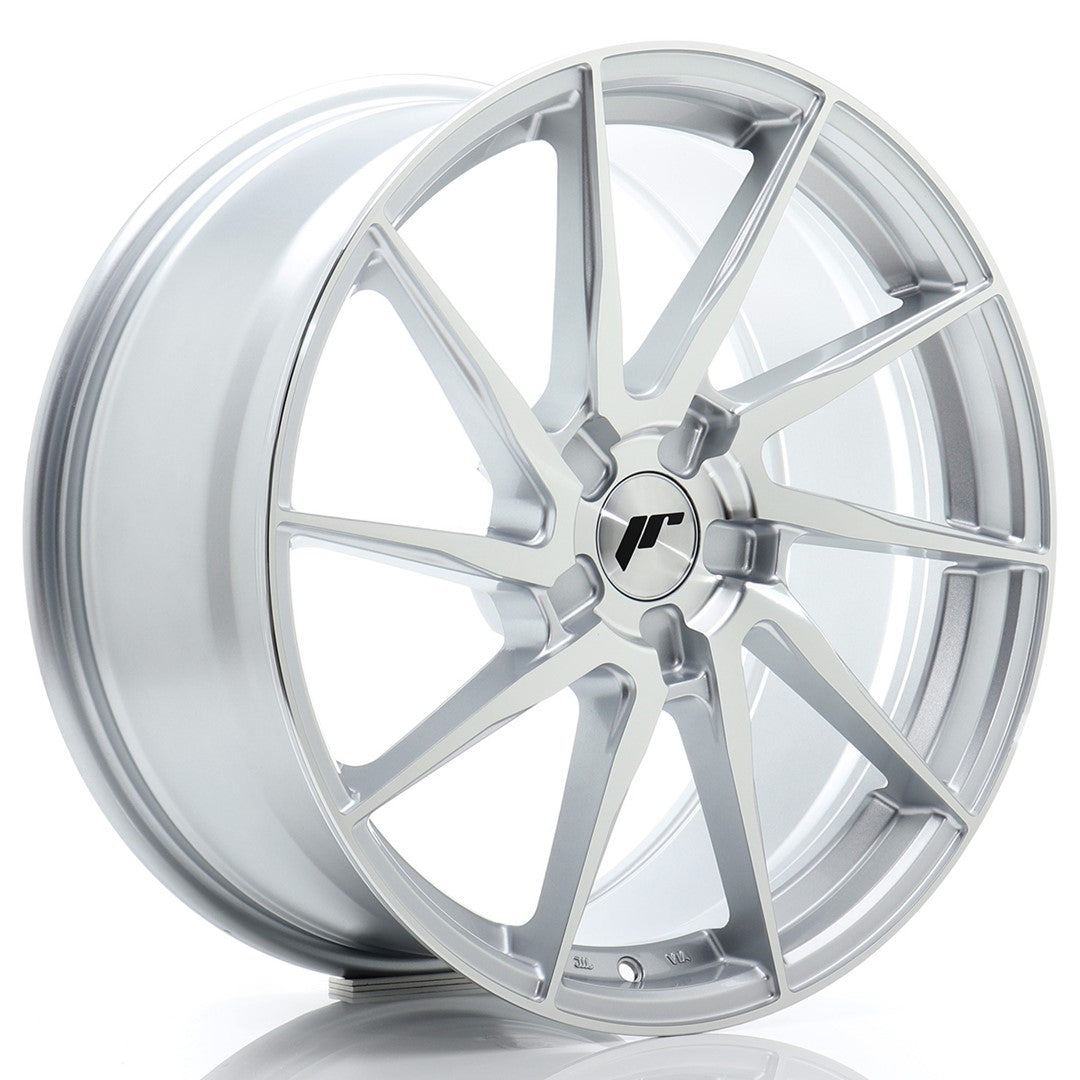 JR36 19x8.5 ET20-45 Aangepaste PCD Zilveren Machinaal Bewerkte Voorkant
