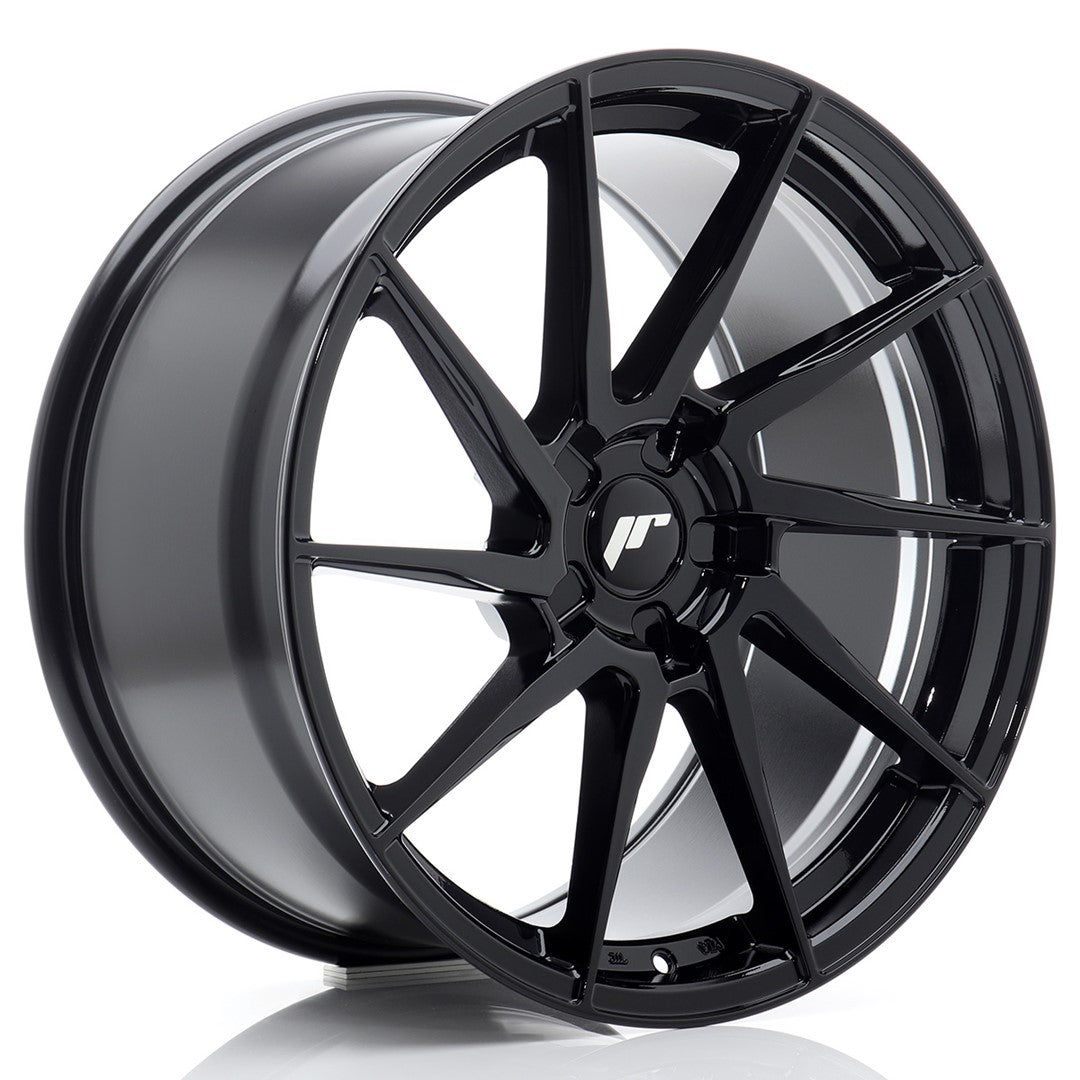 JR36 19x9 ET20-40 Custom PCD Glanzend Zwart