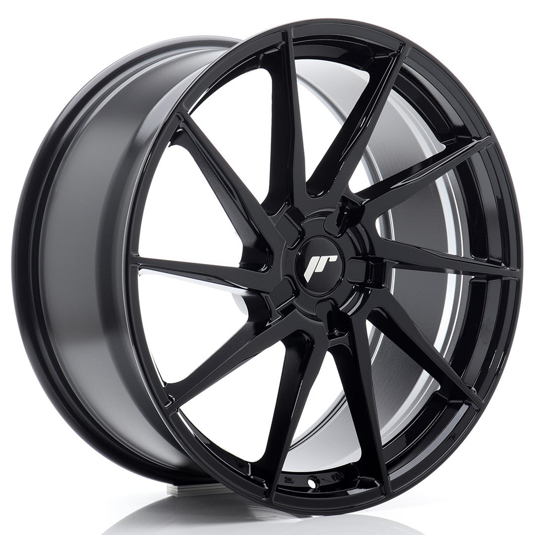JR36 20x8.5 ET20-45 Custom PCD Glanzend Zwart