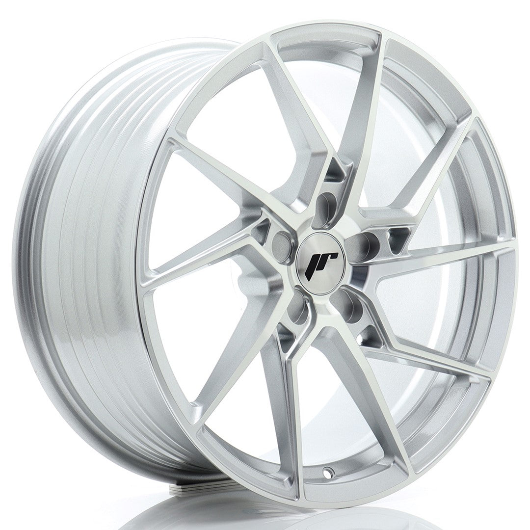 JR33 19x8.5 ET20-45 Custom PCD Silver Machined Face