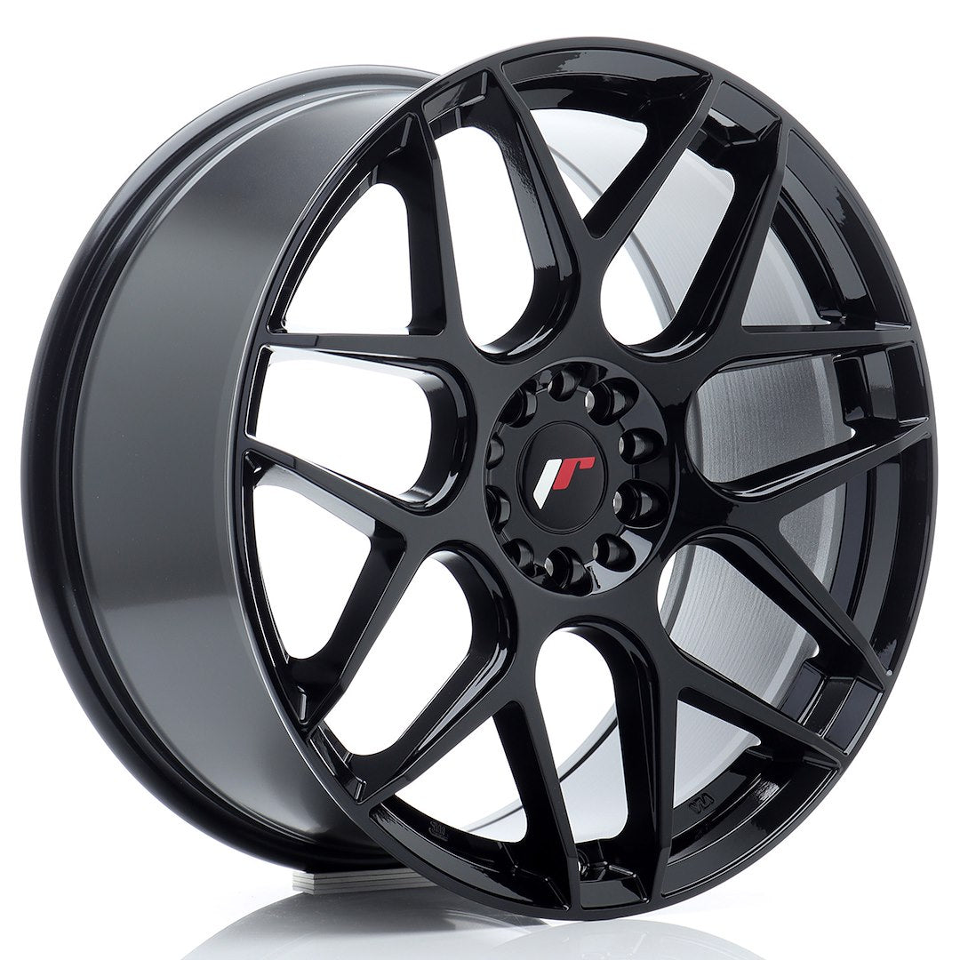JR18 19x8,5 ET45 5x112, 5x114,3 Noir Brillant