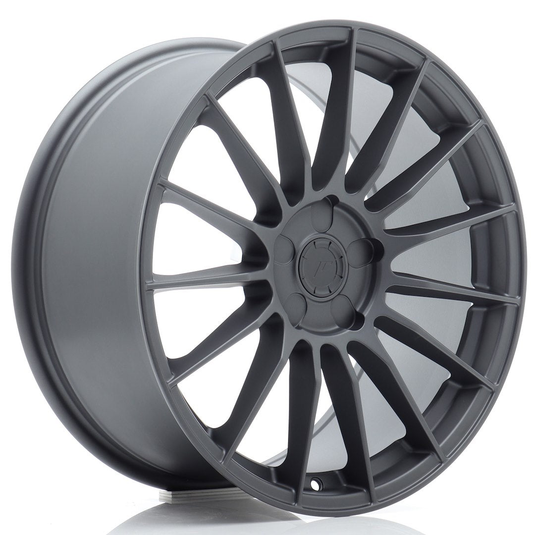SL05 18x8 ET20-40 PCD personnalisé, gris acier mat
