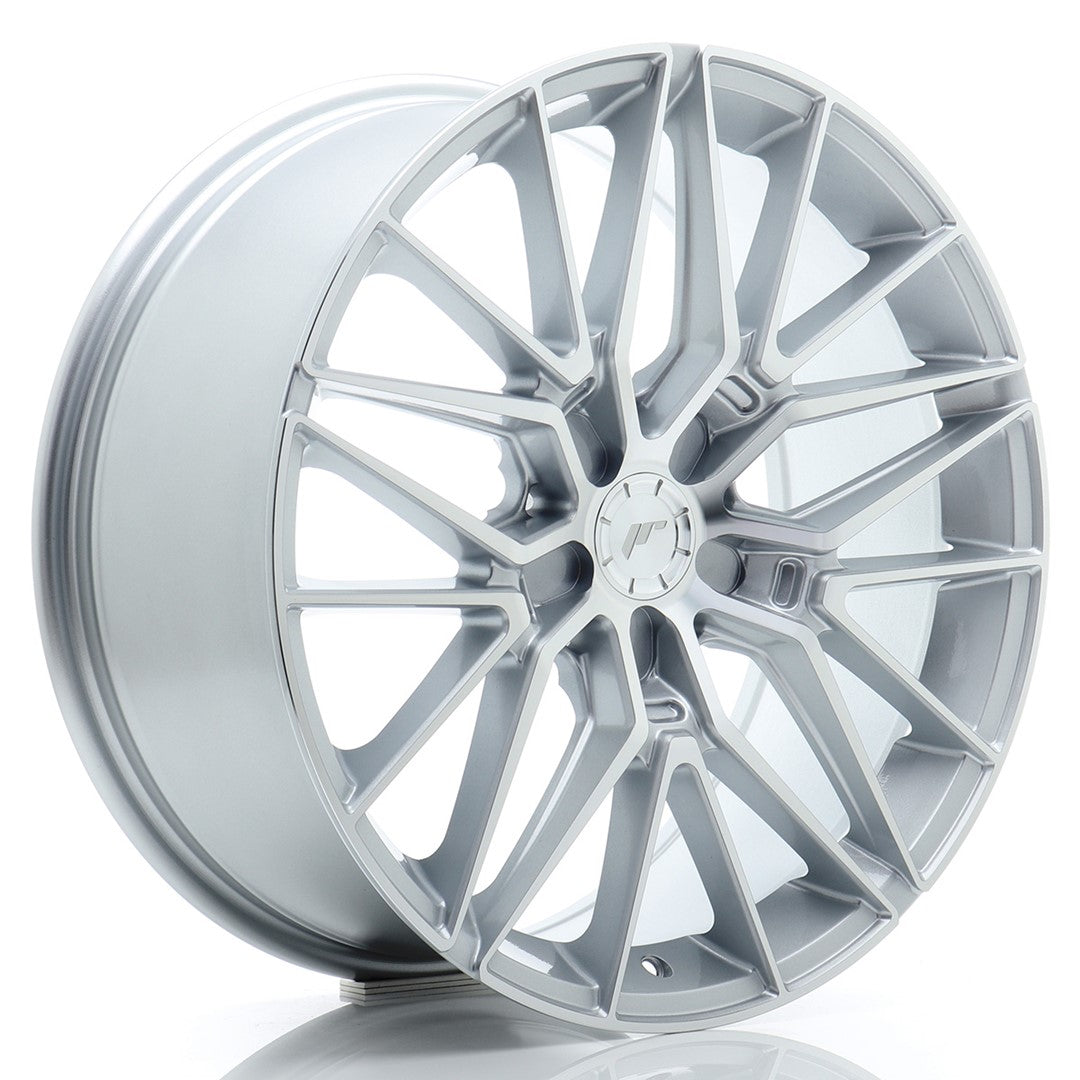 JR38 19x8.5 ET21 5x112 Silver Machined Face