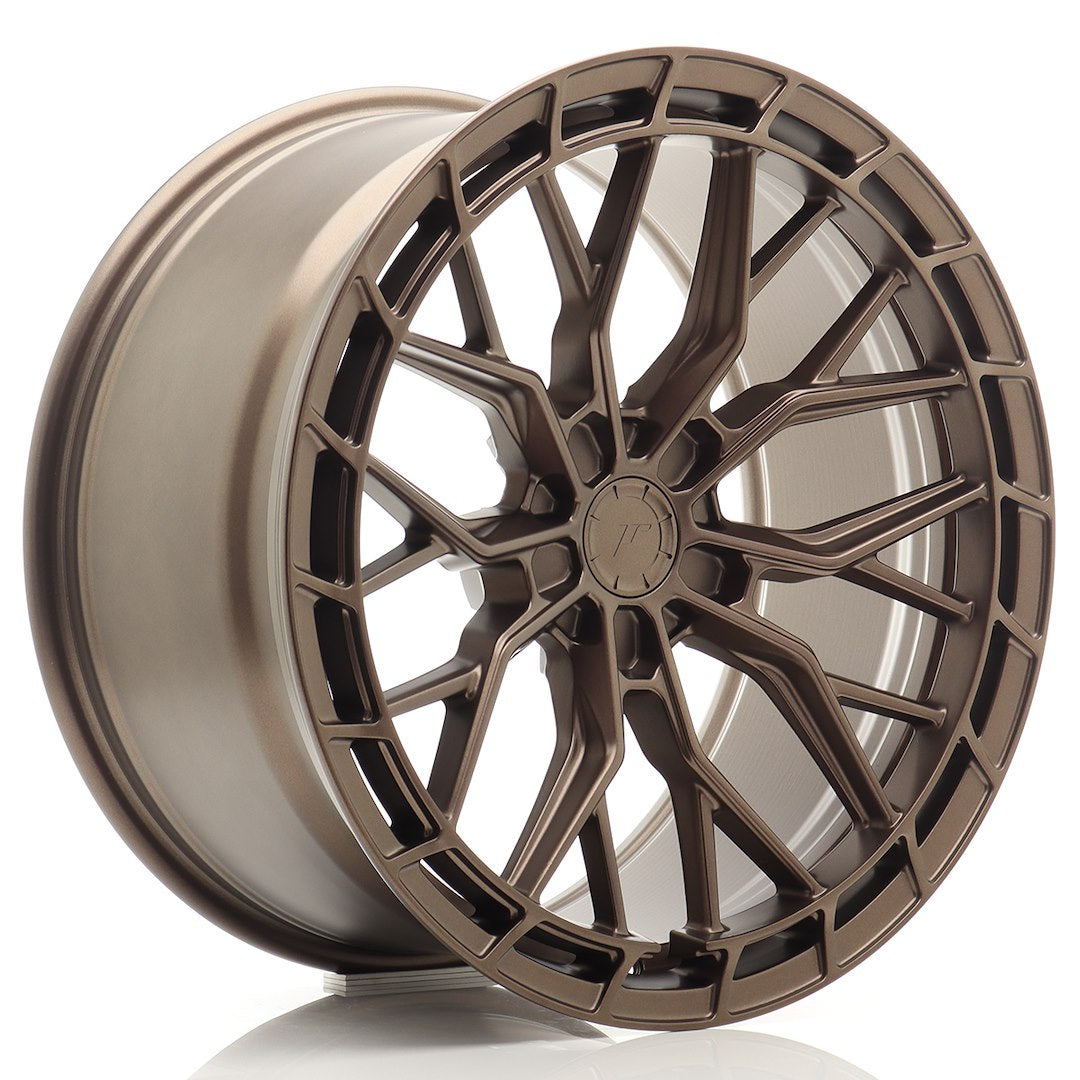 JR48 20x10J ET20-45 Custom PCD Flow Form Flat Bronze