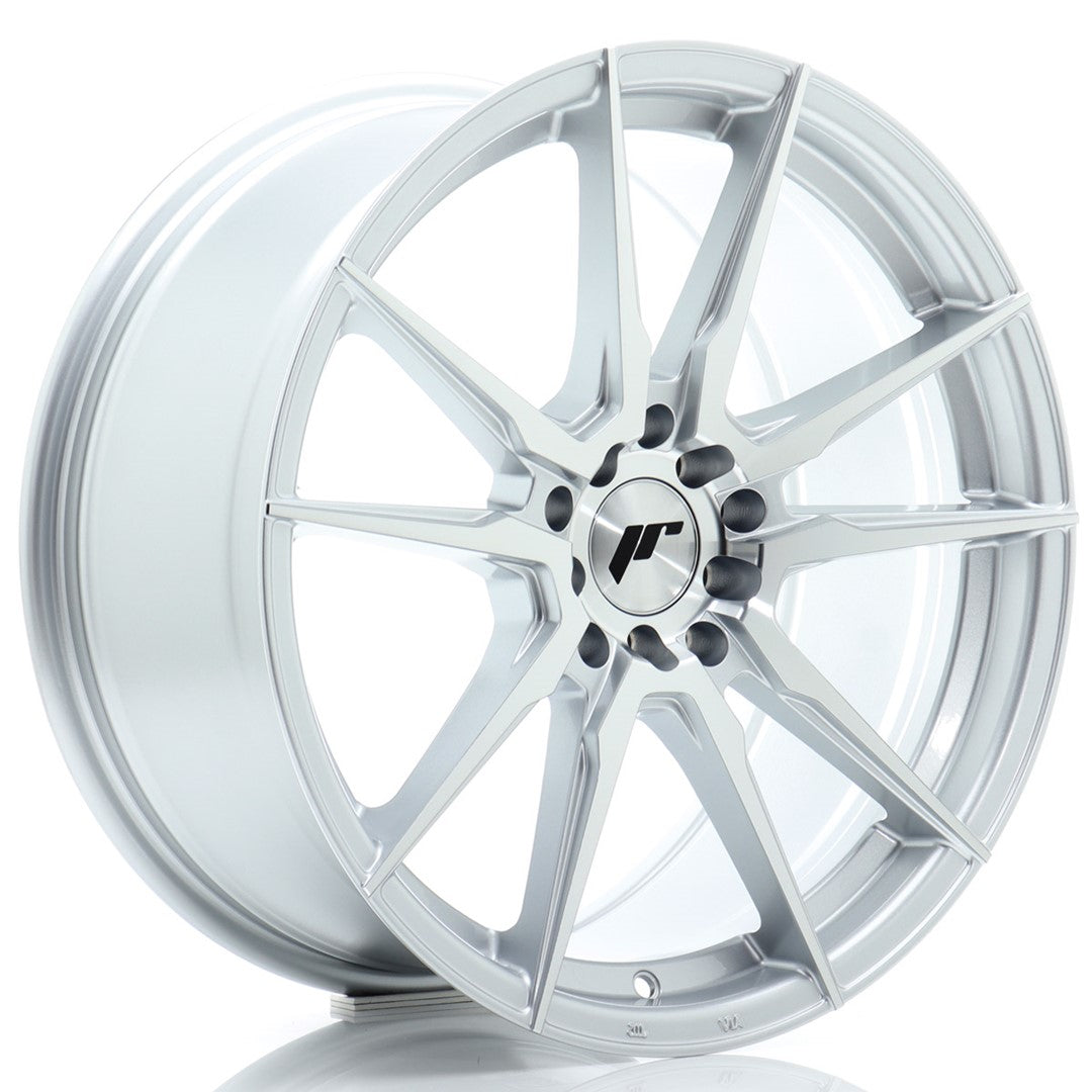 JR21 18x8.5 ET45 5x114.3 Zilver Machined Face