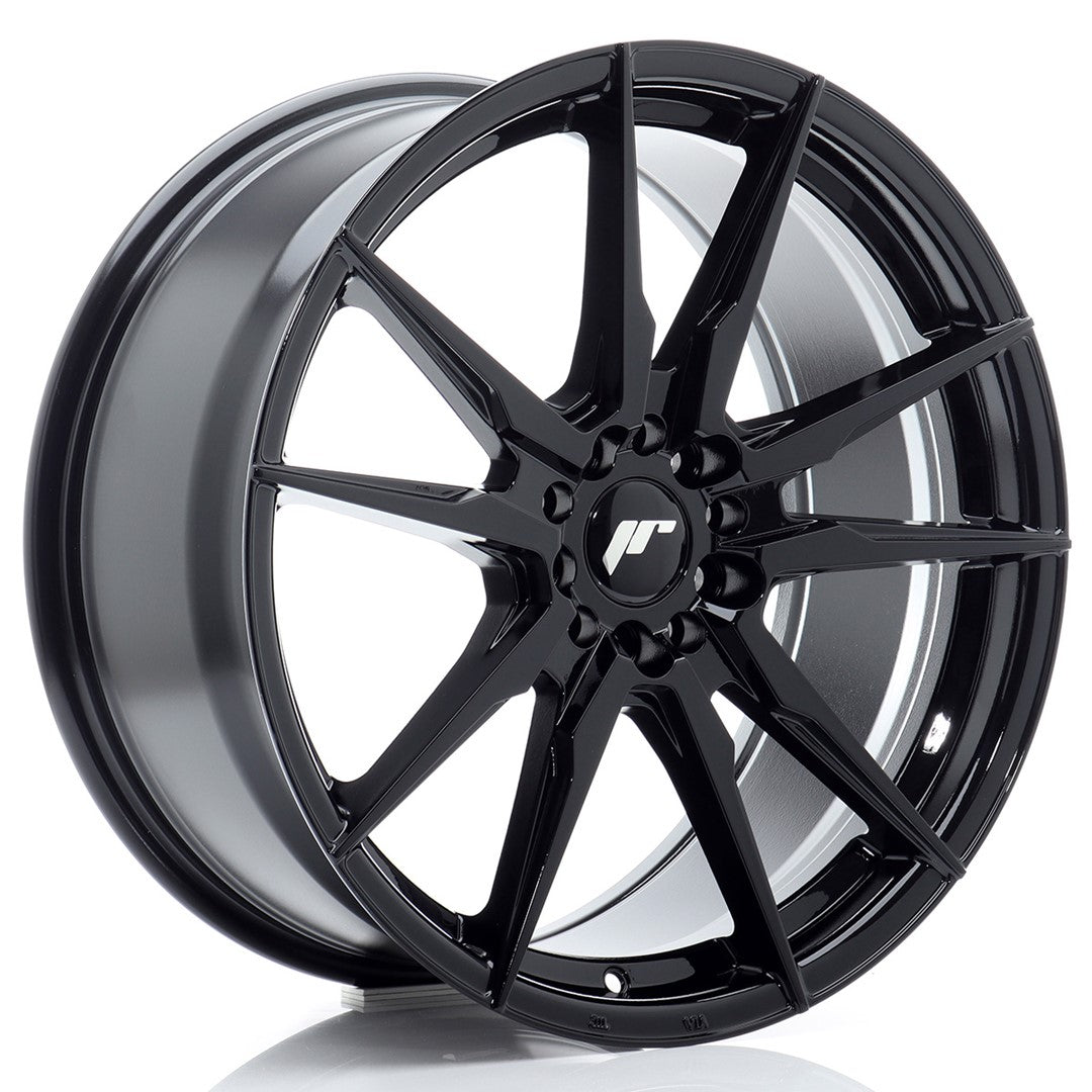 JR21 19x8.5 ET35 5x112 Glanzend Zwart