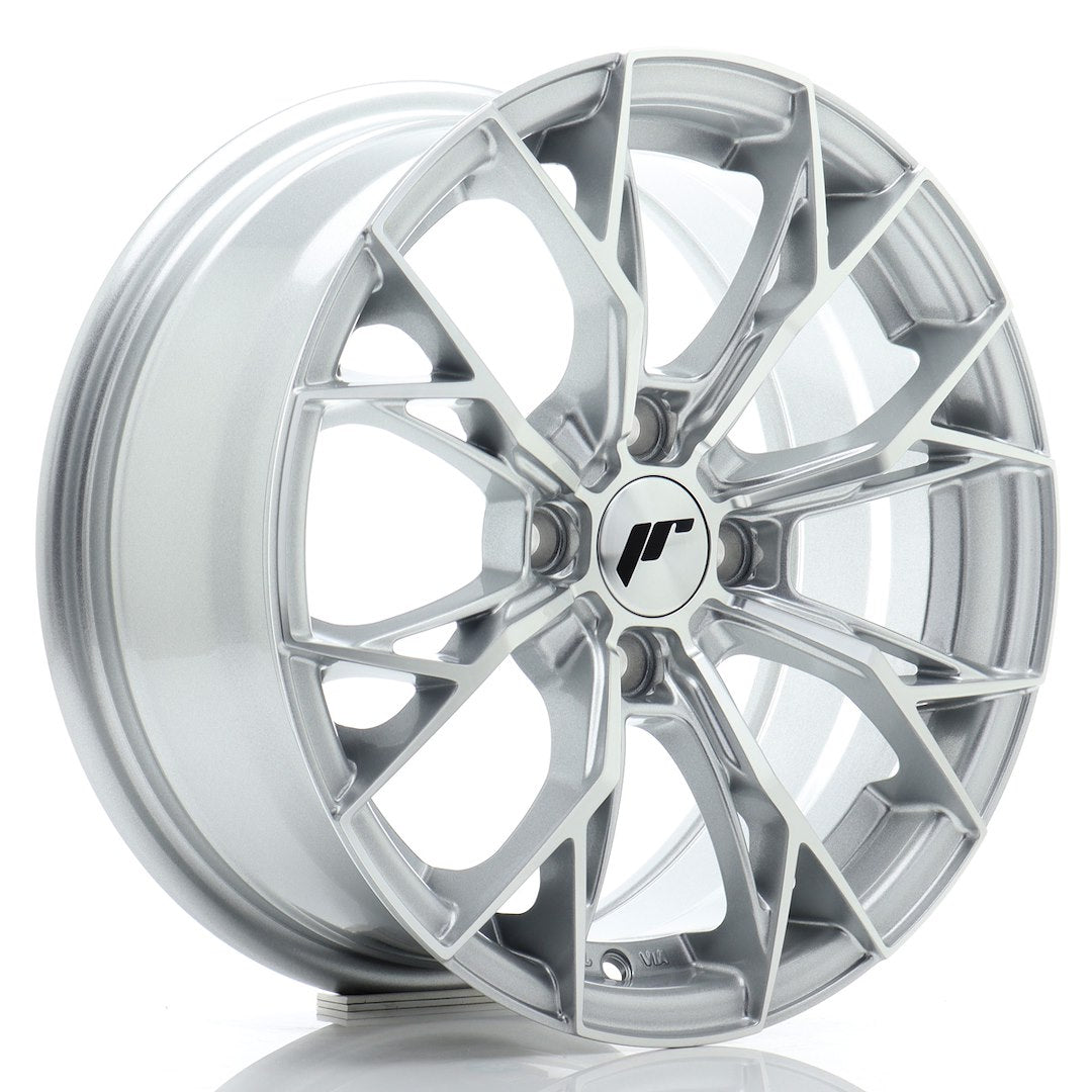 JR49 15x6.5 ET35 4x100 Silver Machined Face