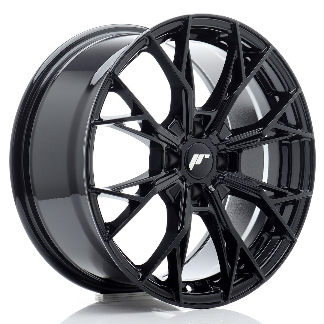 JR49 17x8 ET40 4x100 Gloss Black