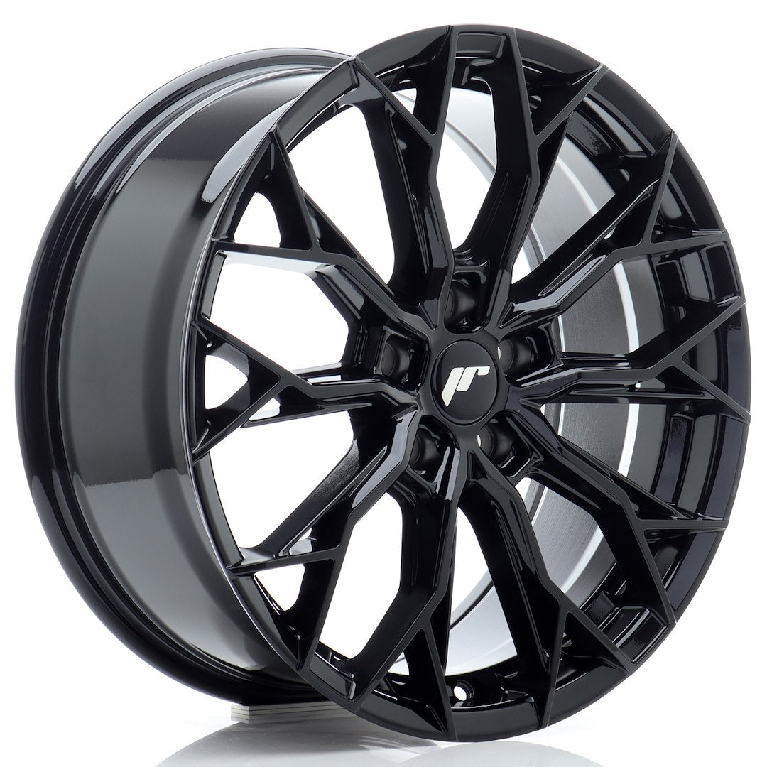 JR49 18x8 ET42 5x114.3 Glanzend Zwart