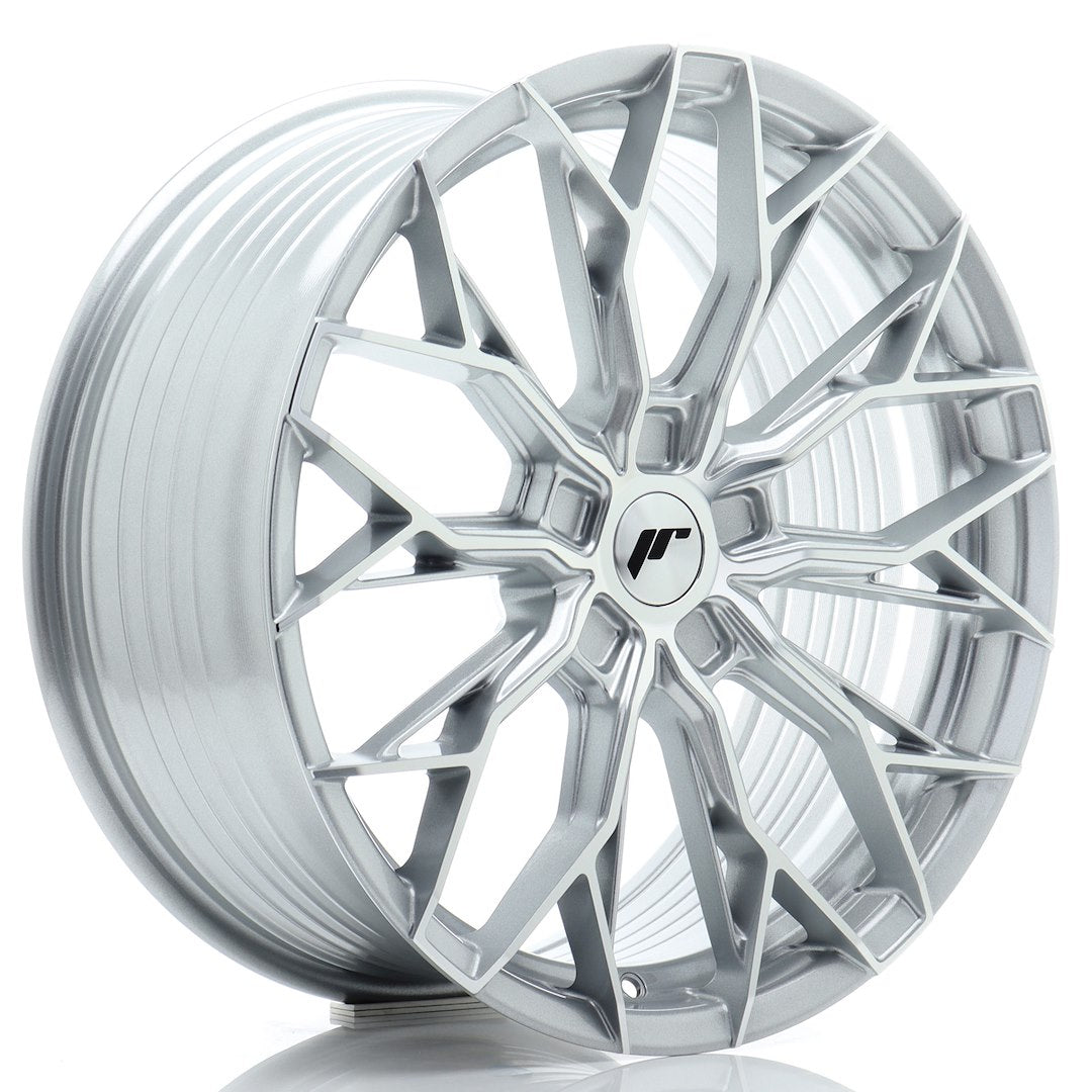 JR49 19x8 ET20-40 Custom PCD Silver Machined Face