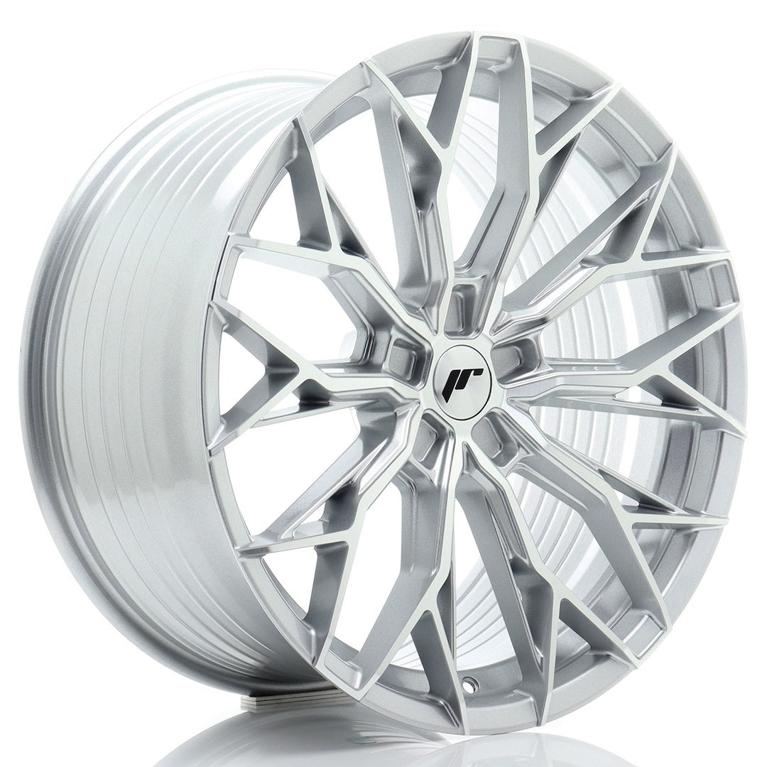 JR49 20x10 ET20-48 Custom PCD Zilver Machined Face