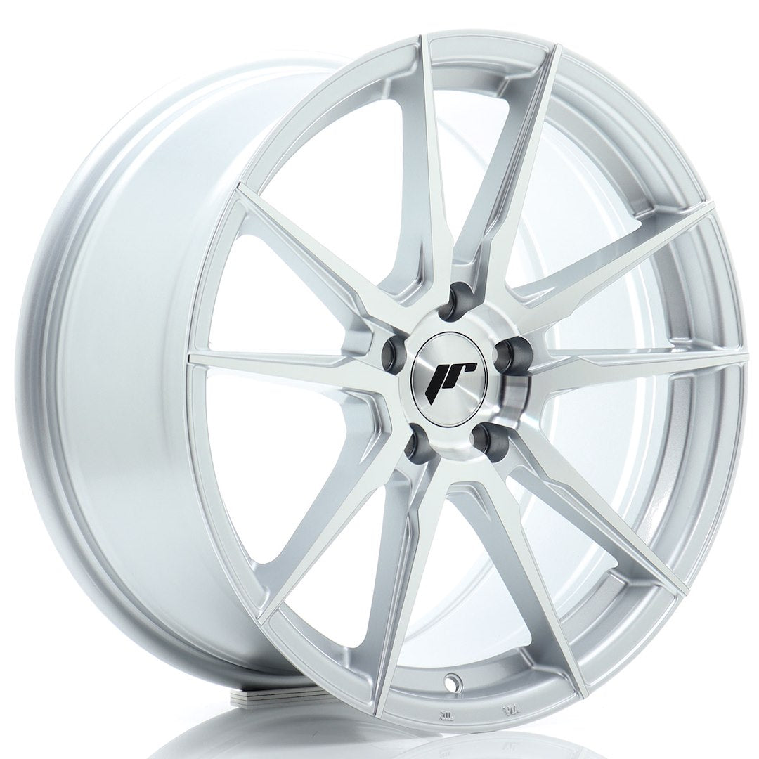 JR21 18x8 ET40 5x112 Zilver Machined Face