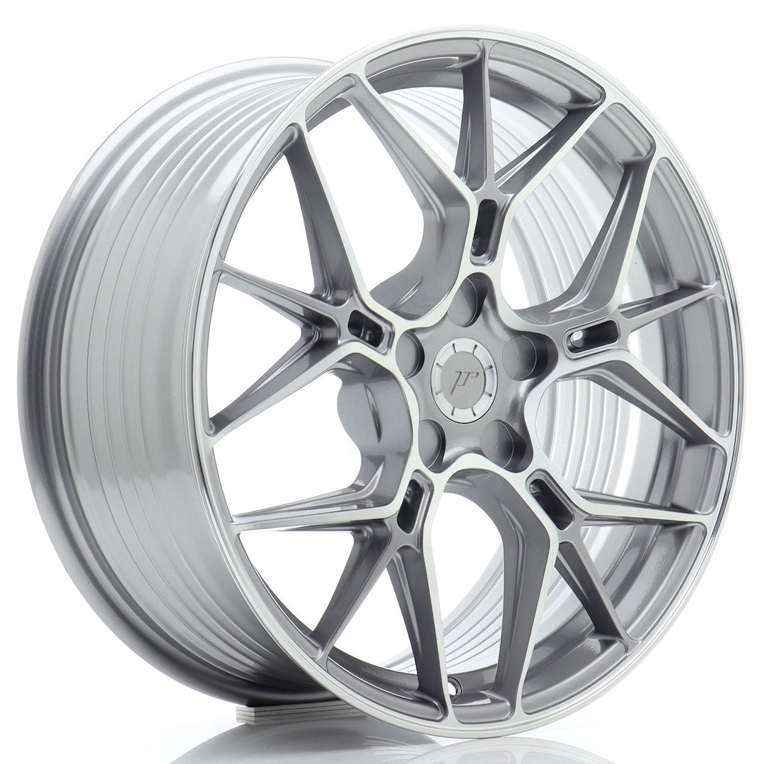 JR51 18x8 ET20-45 Custom PCD Silver Machined Face