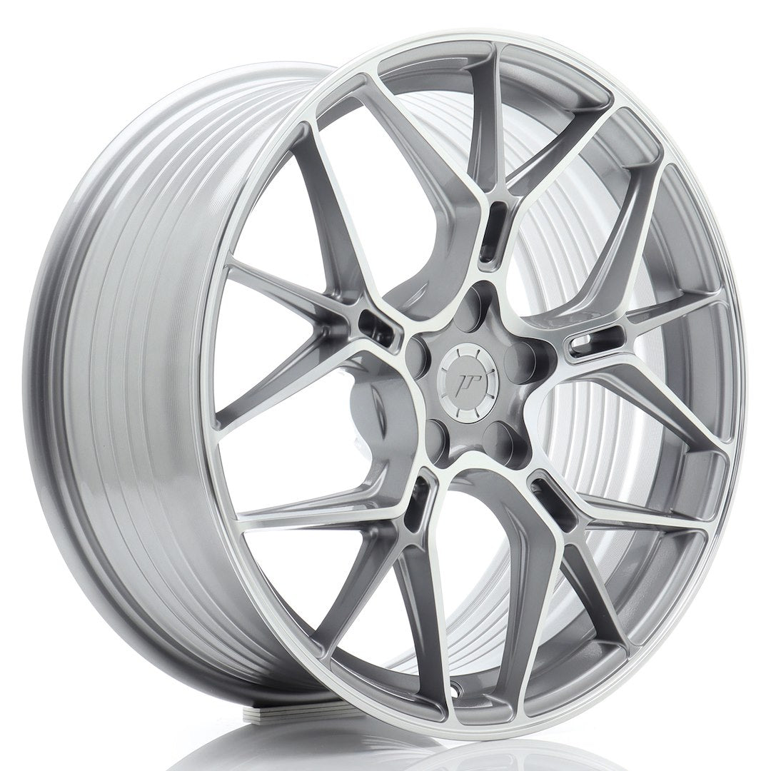 JR51 19x8.5 ET20-45 Custom PCD Silver Machined Face