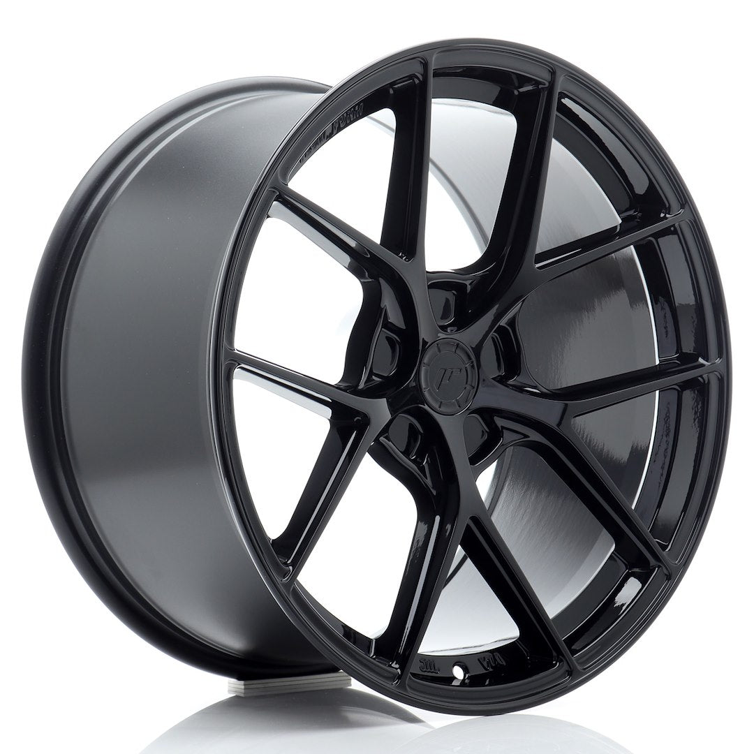 SL01 19x9.5 ET25-40 Custom PCD Glans Zwart