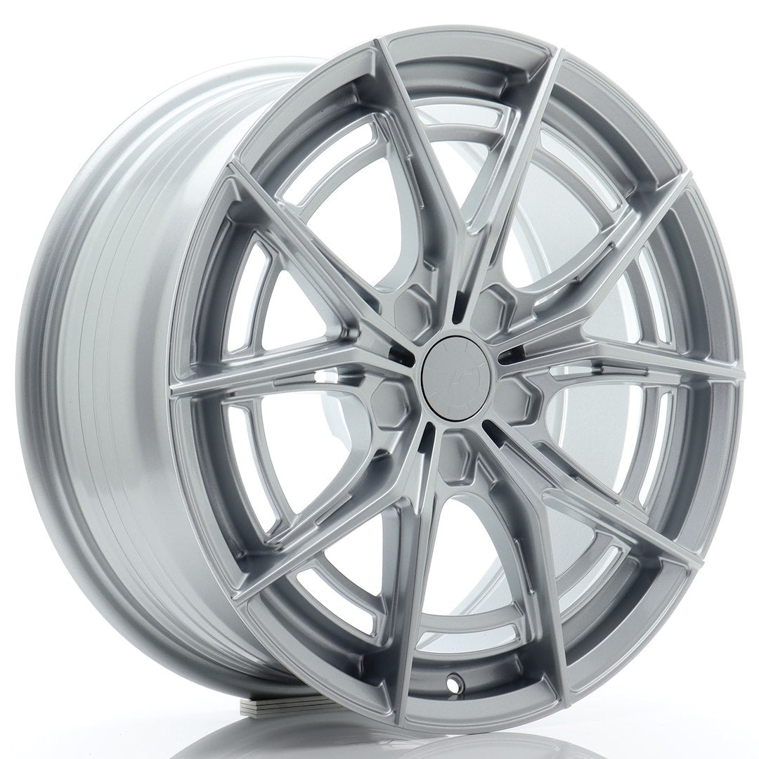 JR50 18x8 ET25-45 Custom PCD Hyper Silver