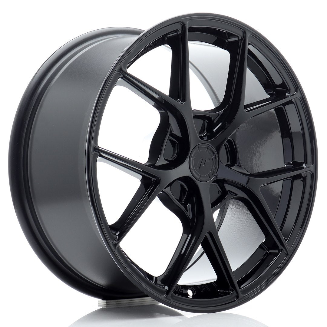SL01 17x9 ET20-50 Custom PCD Glanzend Zwart
