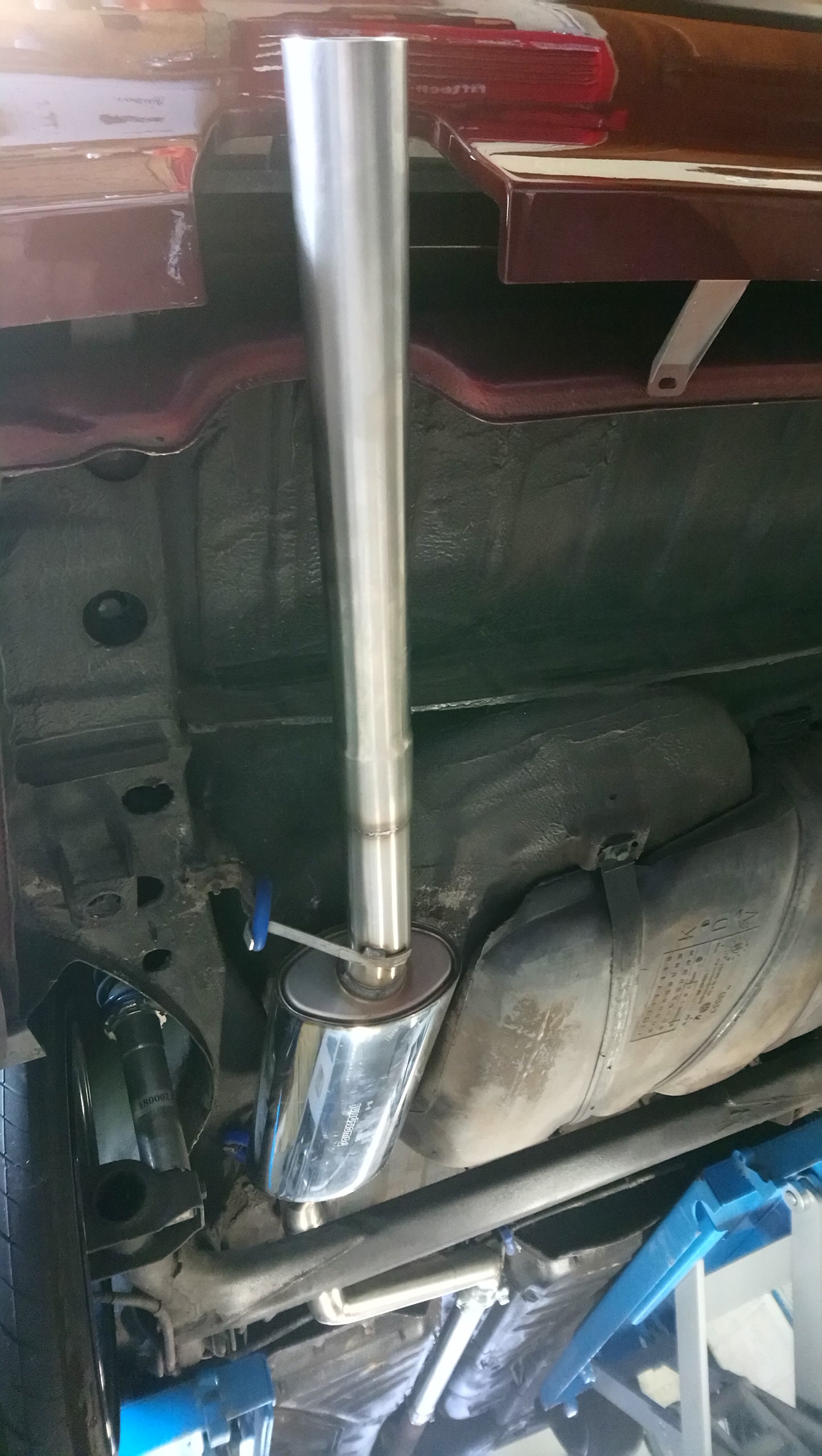 Powersprint Stainless Steel Exhaust System for VW Jetta 2 Group A