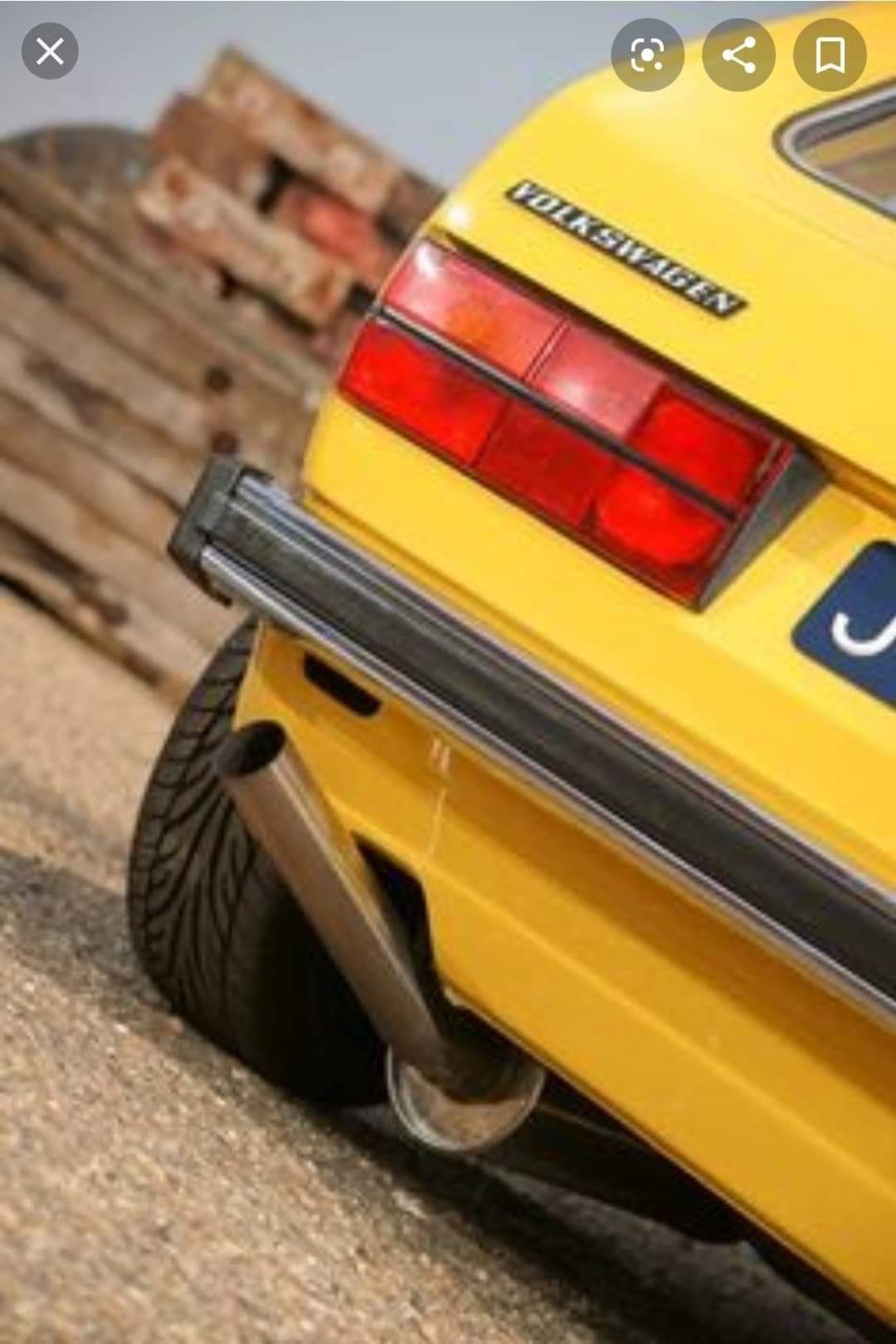 Powersprint RVS Uitlaatsysteem voor VW Golf 1 Groep A