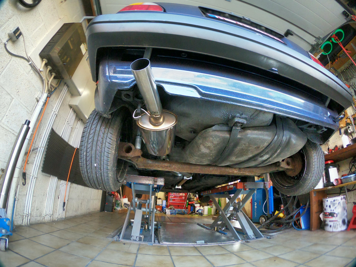 Powersprint Stainless Steel Exhaust System for VW Golf 2 Group A