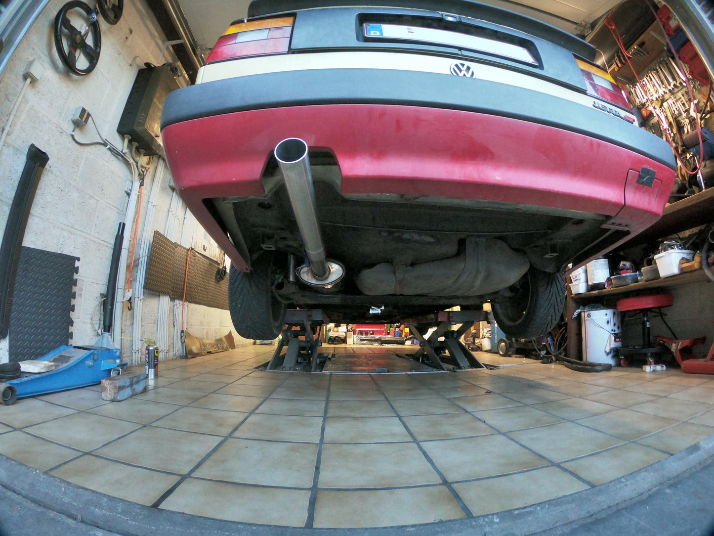 Powersprint Stainless Steel Exhaust System for VW Jetta 2 Group A