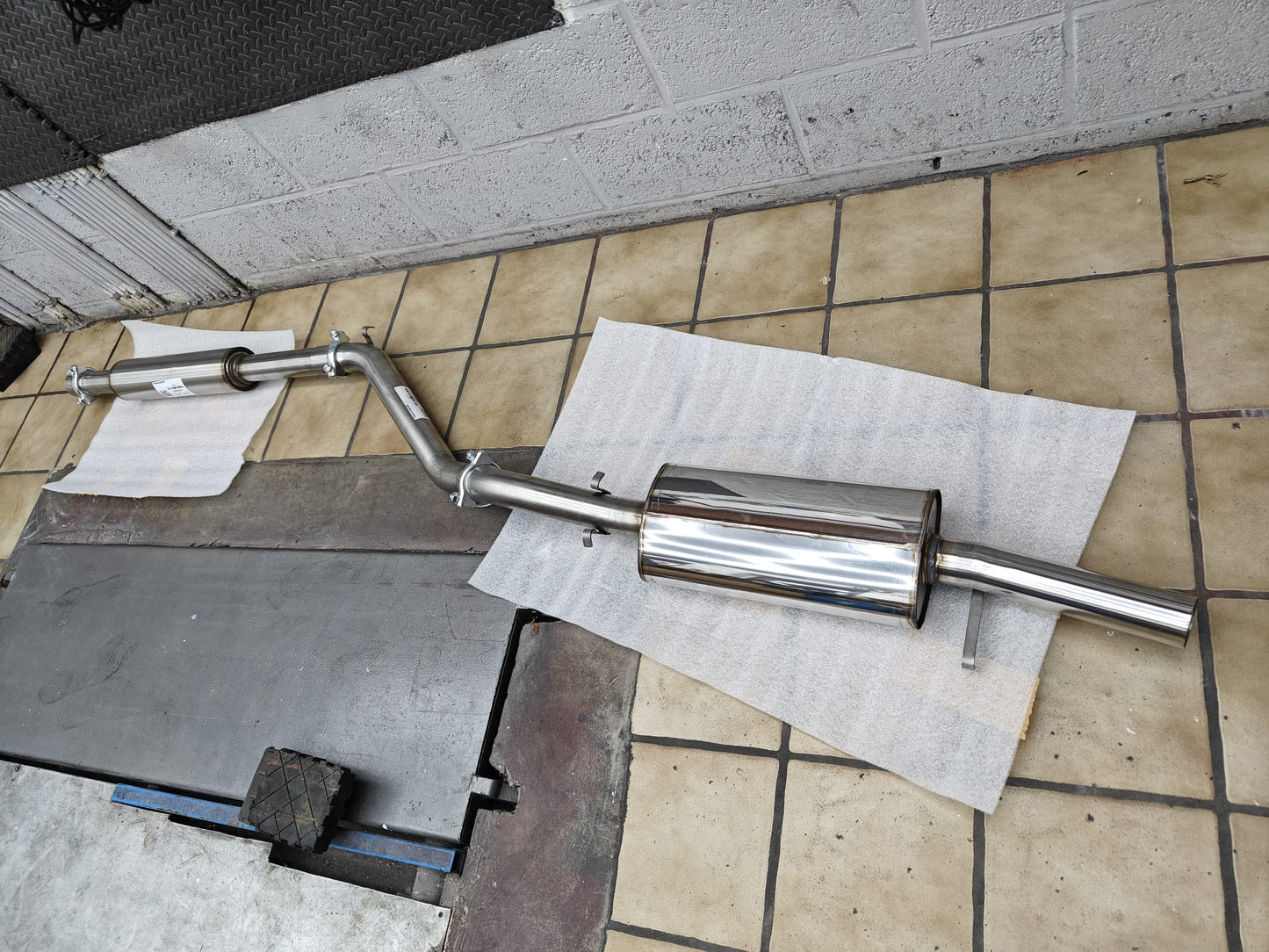 Powersprint RVS Uitlaatsysteem voor VW Golf 2 Groep A