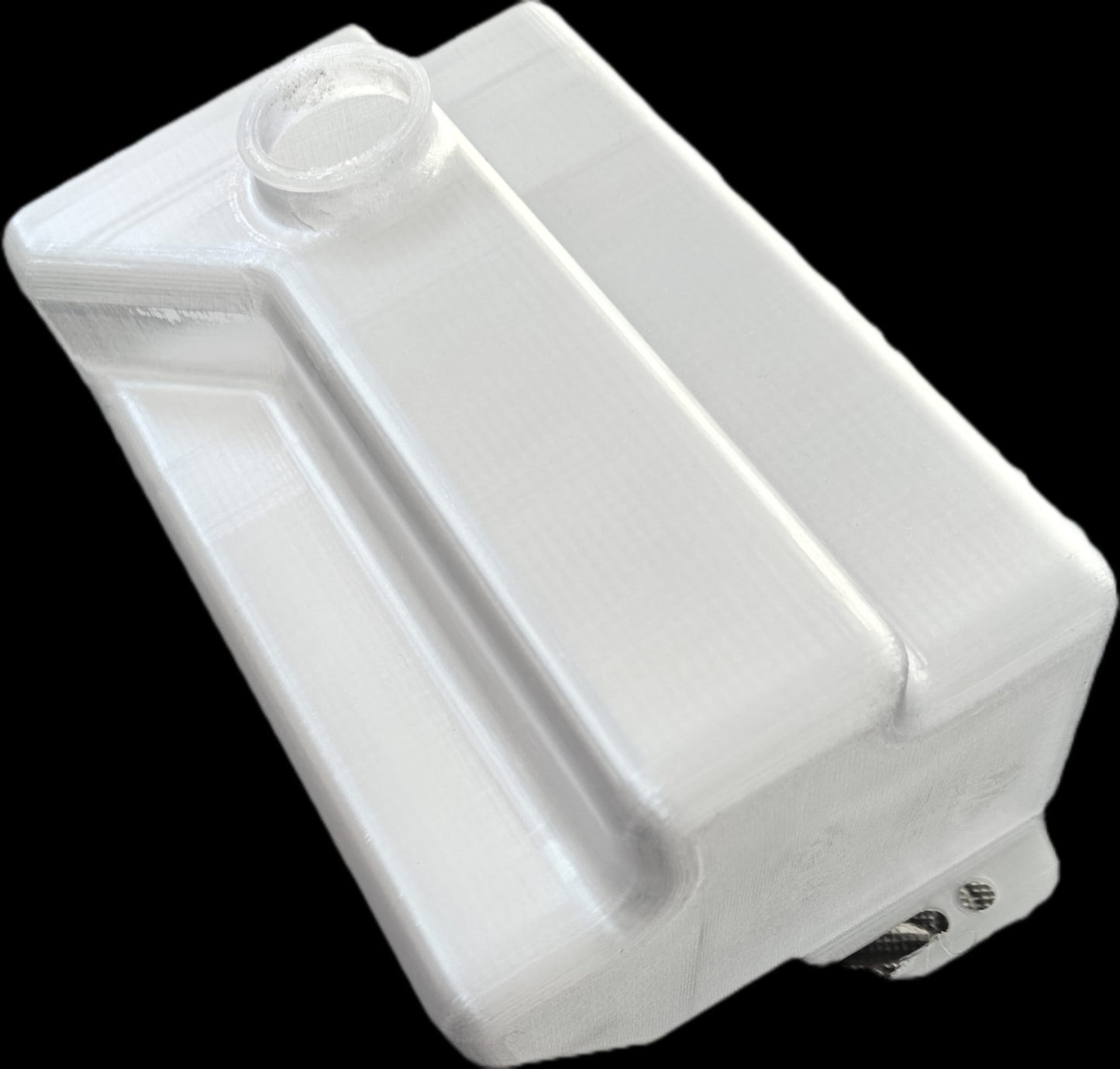 B.Custom MK2 windshield washer bottle relocation