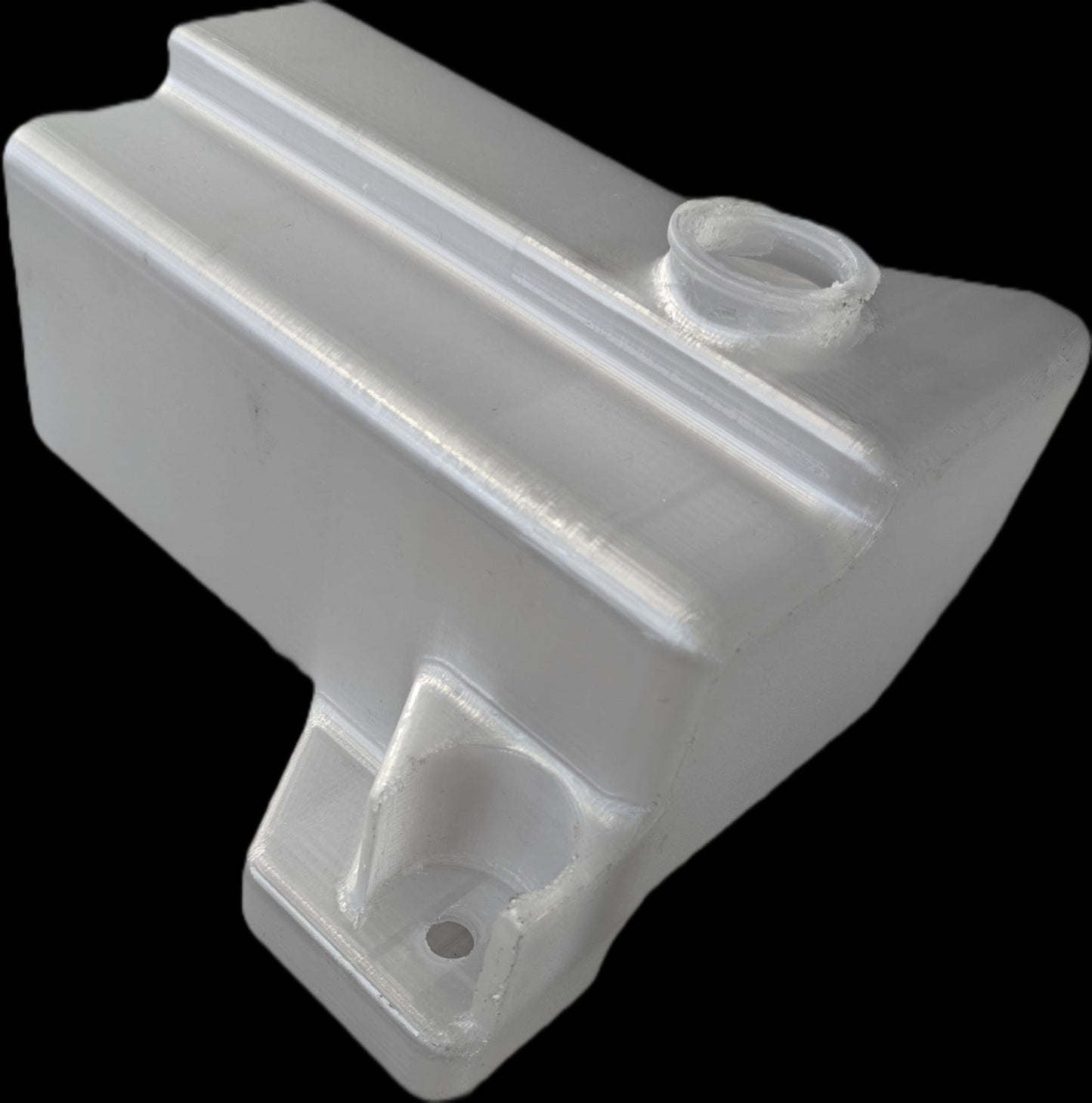 B.Custom MK2 windshield washer bottle relocation
