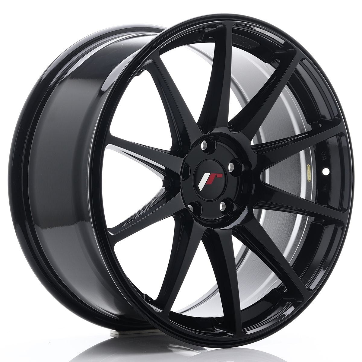 JR11 19x8.5 ET40 5x108 Noir Brillant