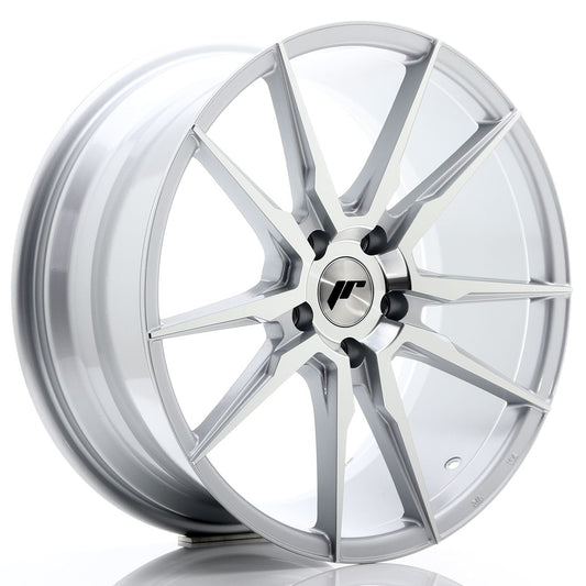JR21 19x8,5 ET40 5x114,3 Face usinée argentée