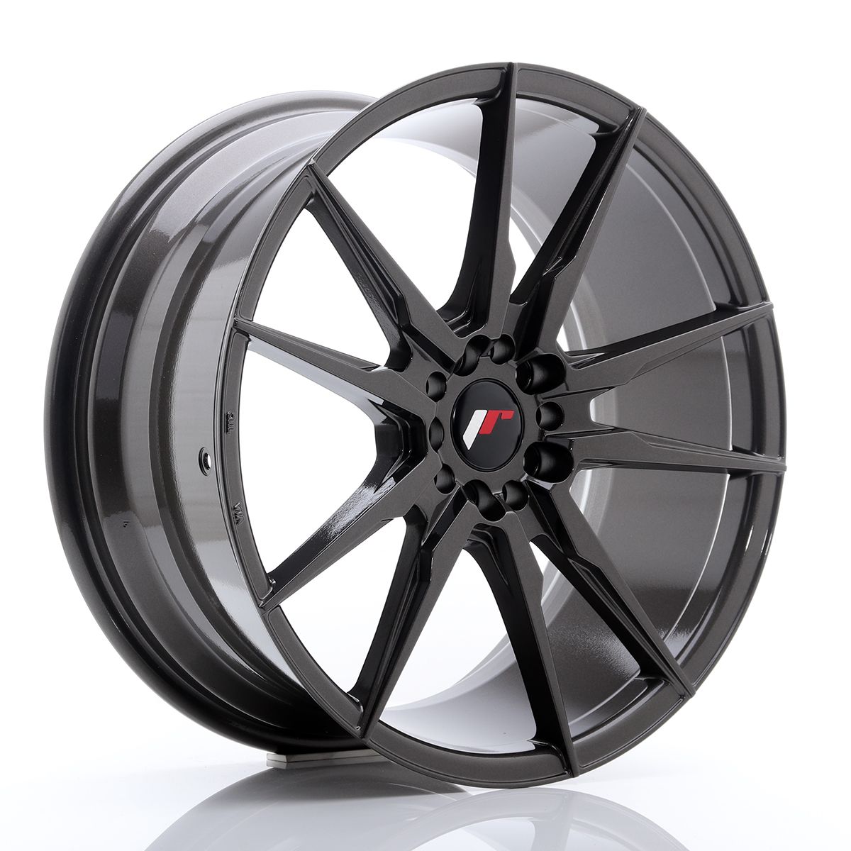 JR21 19x8.5 ET40 5x112, 5x114.3 hyper gris
