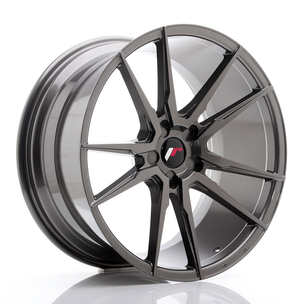 JR21 20x10 ET40 PCD Personnalisé Hyper Gris
