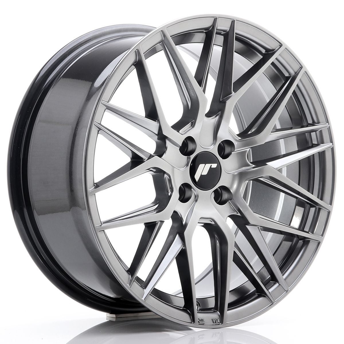 JR28 17x8 ET40 4x108 Hyper Noir