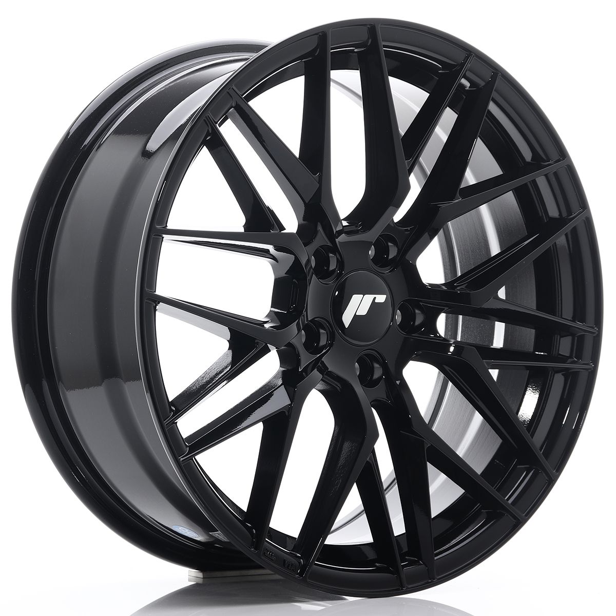 JR28 18x7,5 ET40 5x114,3 Noir brillant