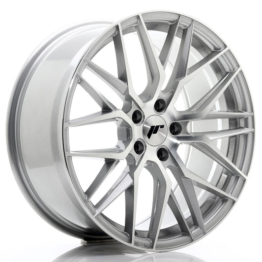 JR28 19x8,5 ET35 5x112 Face usinée argentée