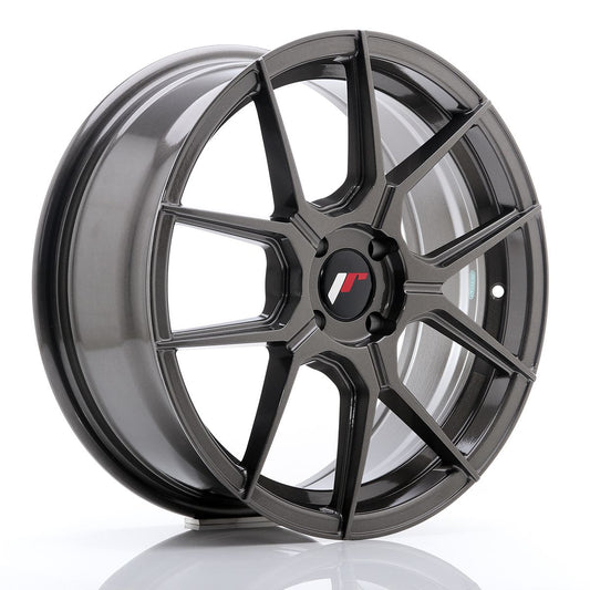 JR30 17x7 ET40 4x100 Hyper Gris