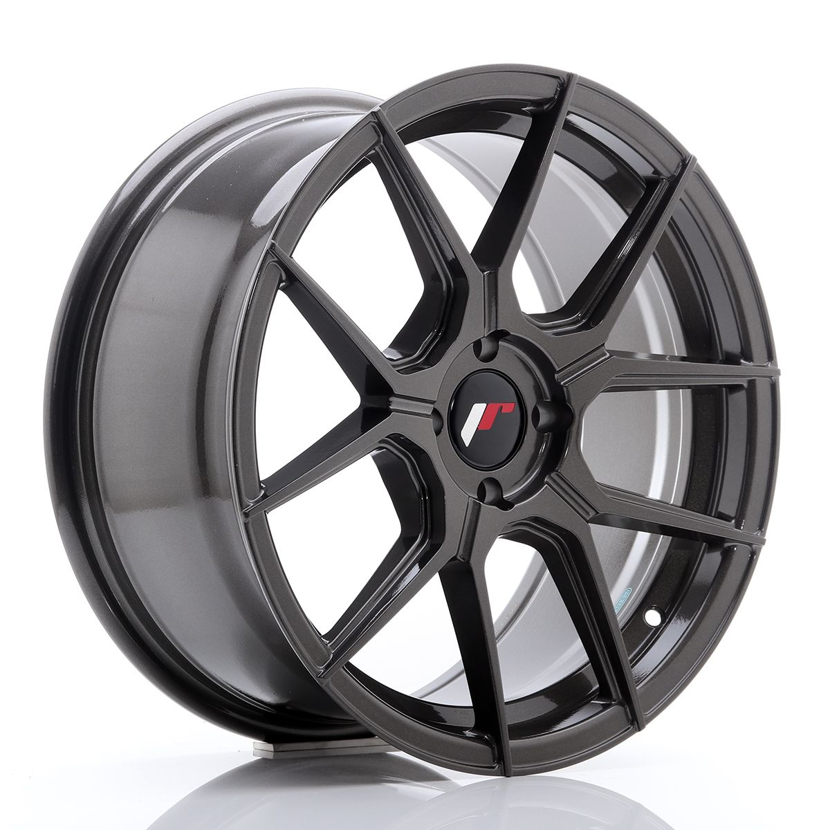 JR30 17x8 ET40 4x100 Hyper Gris