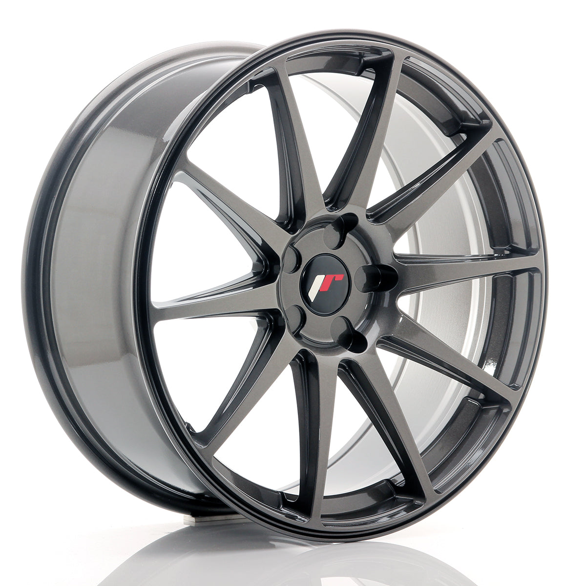 JR11 17x8 ET35 4x100, 4x114.3 hyper noir