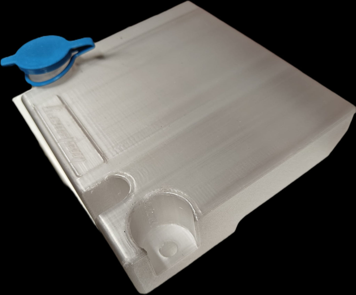 B.Custom MK2 windshield washer bottle relocation for models with ECU