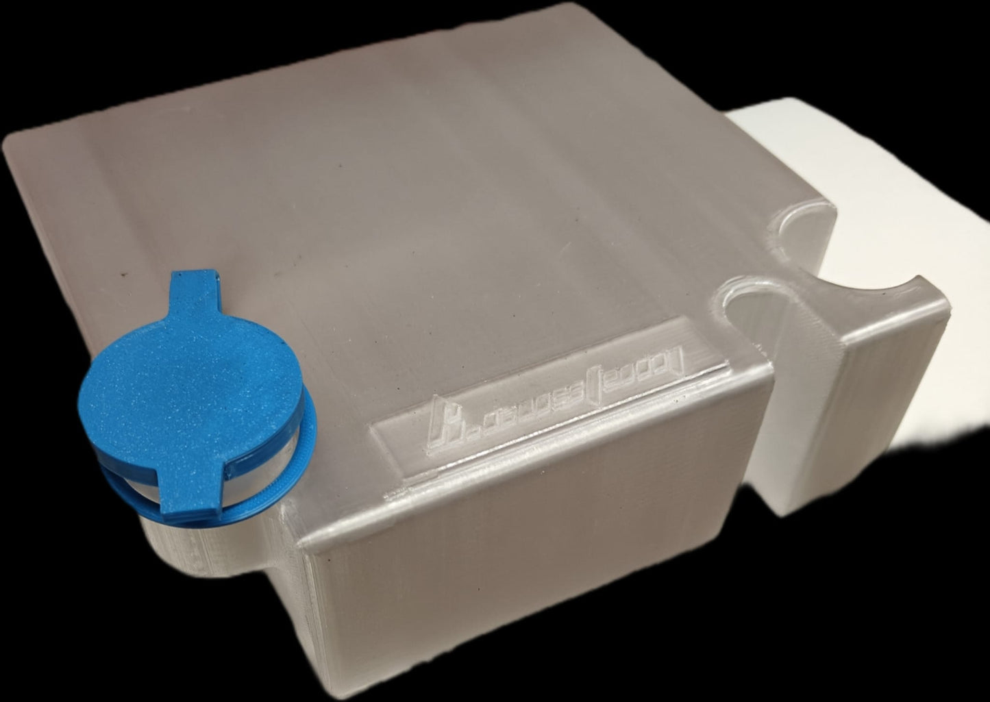 B.Custom MK2 windshield washer bottle relocation for models with ECU