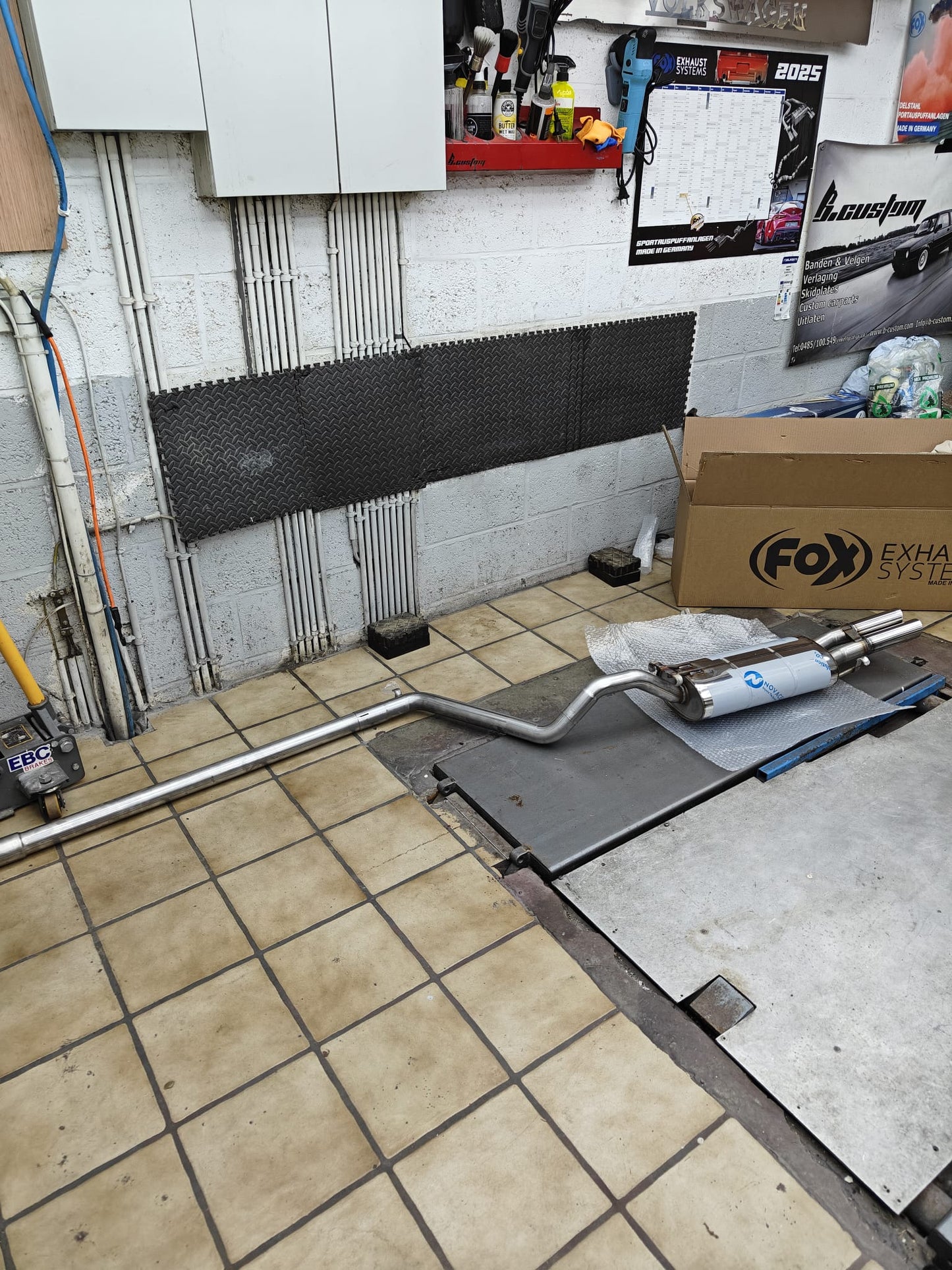 Golf MK2 GTI Stainless steel exhaust system By Fox