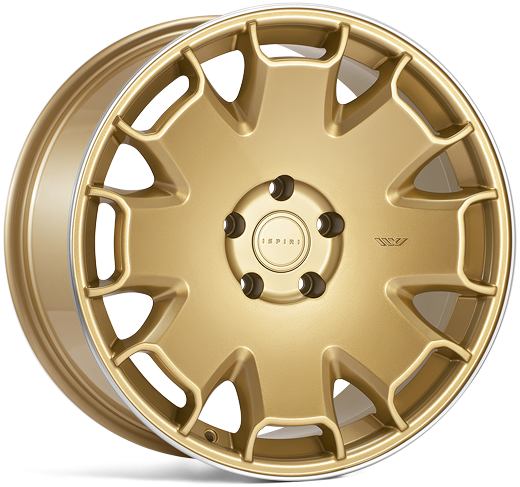 CSR2 19x8,5 ET32 5x112 Vintage Gold gepolijste rand